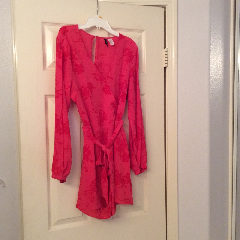 Floral Red Romper by Divided